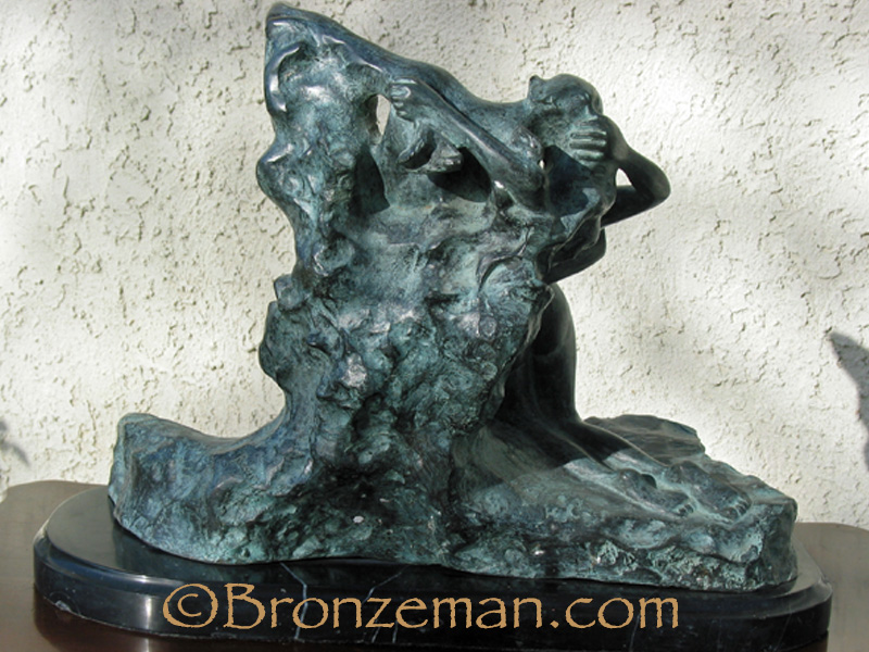 bronze rodin statue eternal springtime