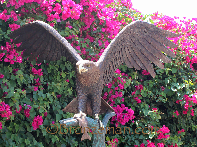 Majestic Beauty: Enhance Your Space with Bronze Eagle Statues