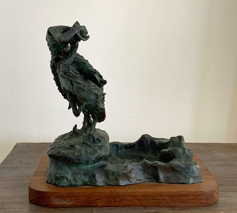 bronze remington statue