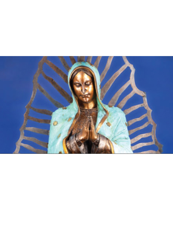 custom bronze religious statue