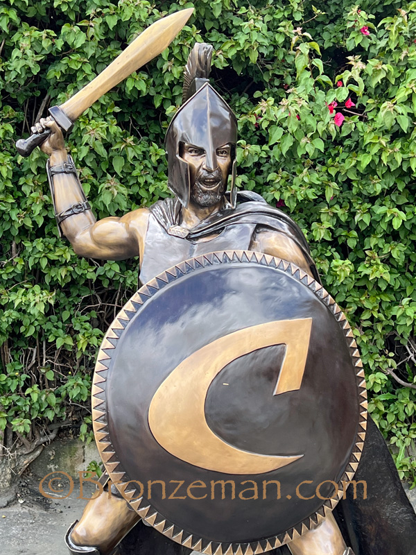 custom-bronze-statue-Spartan