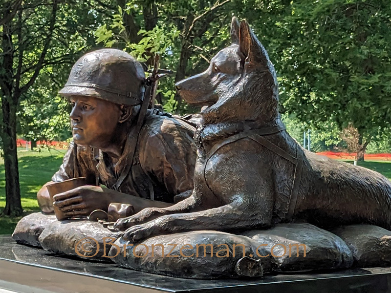 custom bronze war memorial