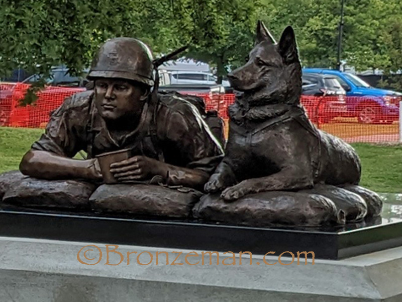 custom bronze war memorial